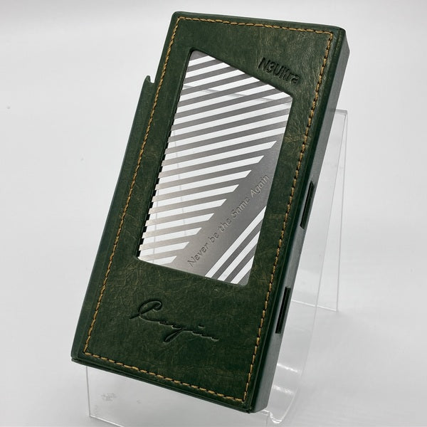 【中古】N3Ultra用純正レザーケース グリーン【秋葉原】