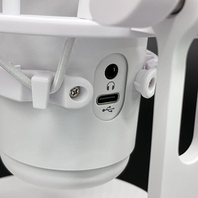 【中古】Hyper X Quadcast S White USBコンデンサーゲーミングマイク【519P0AA】【日本橋】