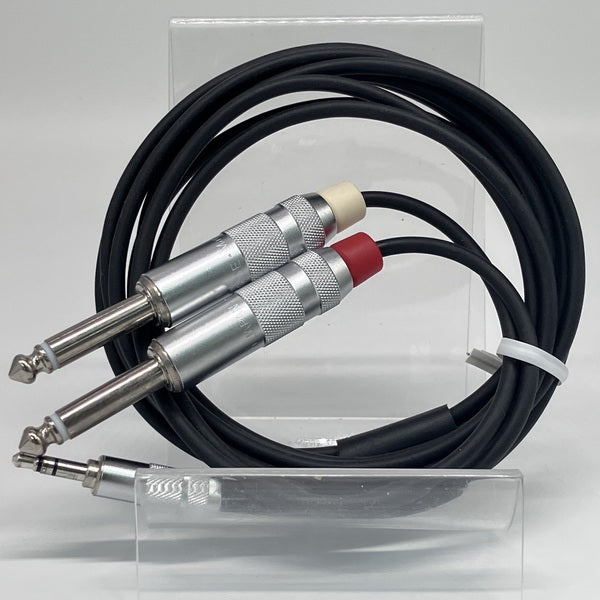 【中古】oyaide Yケーブル　3.5mmステレオミニ - 1/4モノラルフォン(L/R)【日本橋】