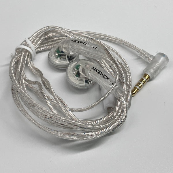 【中古】YD30 マイク付き 銀メッキケーブル クリア【秋葉原】