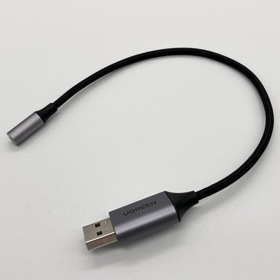 【中古】UGREEN / USB オーディオ 変換アダプタ USB2.0 to 3.5mm【名古屋】