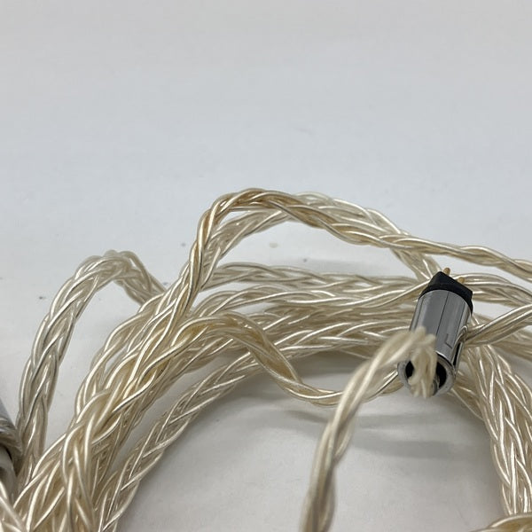 final 【中古】ソフトシルバーコートケーブル 2Pin 3.5mm (1.2m