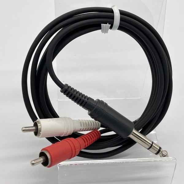 【中古】JVC RCA to 6.3mm変換Yケーブル【仙台】