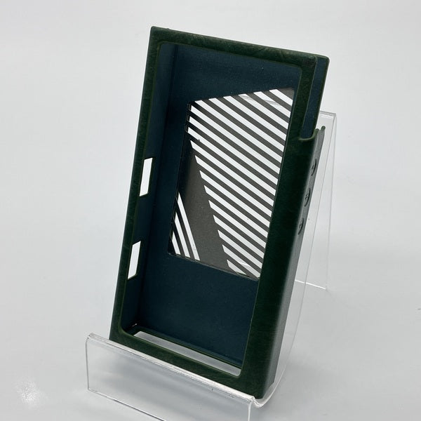 【中古】N3Ultra用純正レザーケース グリーン【秋葉原】