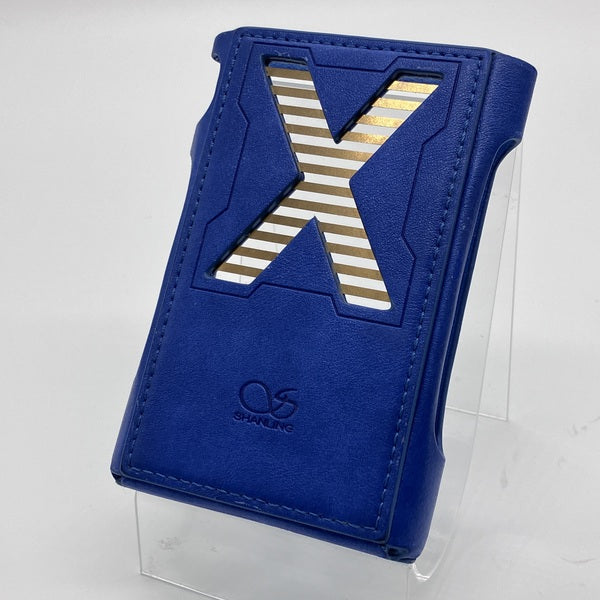 【中古】M3X専用レザーケース ブルー【日本橋】