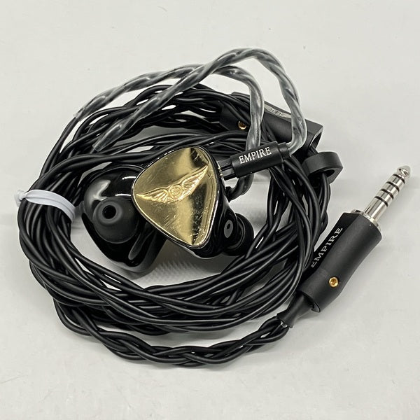 イヤホン EMPIRE EARS RAVEN Launch Edition Golden Empire Ears Raven Flagship 12 Driver Quadbrid IEMs | Bloom Audio