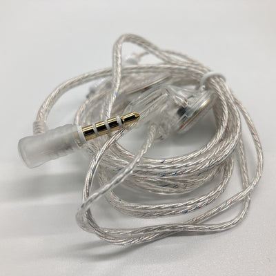 【中古】YD30 マイク付き 銀メッキケーブル クリア【日本橋】