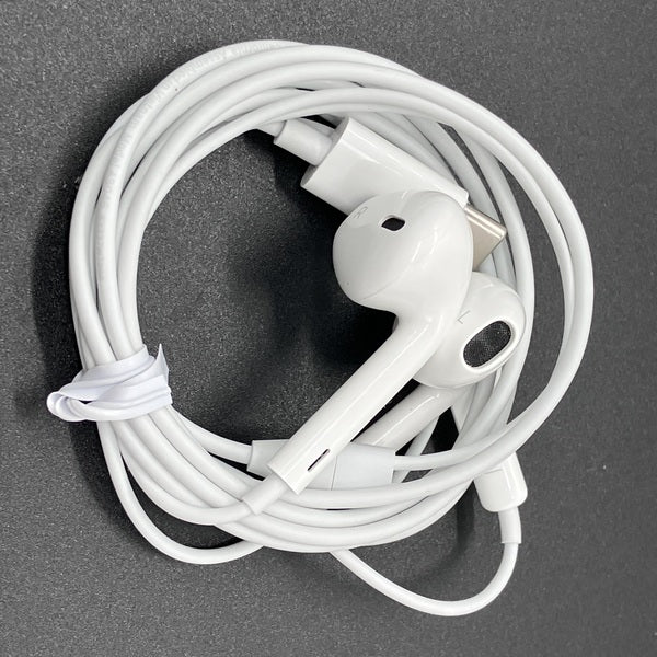 【中古】EarPods（USB-C） インナーイヤー型イヤホン  MTJY3FE/A【日本橋】