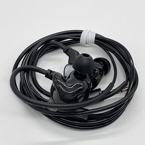 QDC SUPERIOR Piano Black 4.4mm純正リケーブル付き QDC SUPERIOR