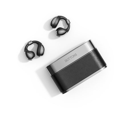 【アウトレット】BUTTONS CLIP Silver Black【BN-0008】