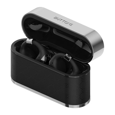 【アウトレット】BUTTONS CLIP Silver Black【BN-0008】