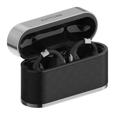 【アウトレット】BUTTONS CLIP Silver Black【BN-0008】
