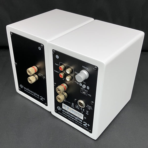 【ジャンク】Audioengine A2+ ホワイトスピーカー Audioengine 【中古】A2+ ワイヤレススピーカーシステム