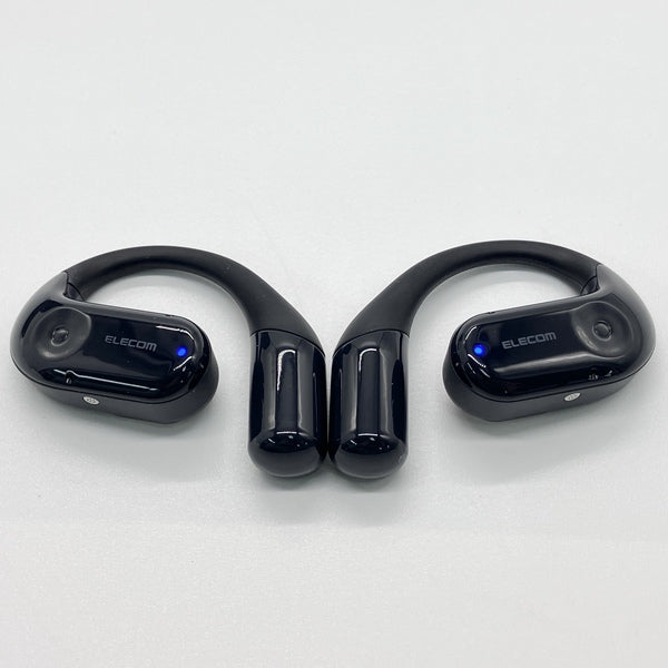 【中古】ELECOM オープンイヤー型ワイヤレスヘッドホン LBT-OWS02ECCBK【秋葉原】