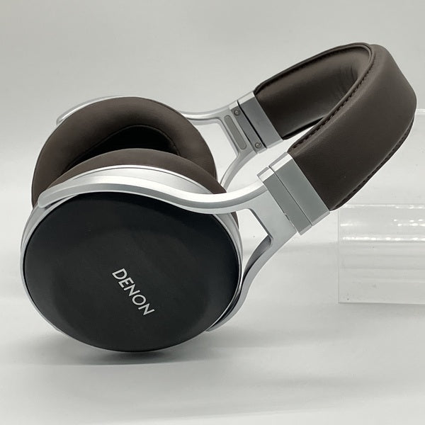 【ほぼ未使用品】DENON AH-D5200おまけ付き Denon AH-D5200 Over the Ear Headphones - Zebrawood for sale