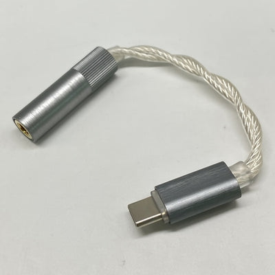 【中古】水月雨 (MOONDROP) USB Type C to 4.4mm 変換アダプター【秋葉原】