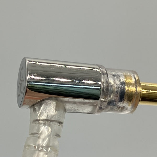 final 【中古】シルバーコートケーブル MMCX 1.2m 3.5mm 【C106