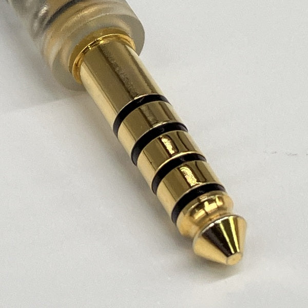 final 【中古】シルバーコートケーブル MMCX 1.2m 4.4mm 5極