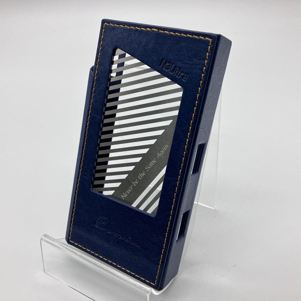 【中古】N3Ultra用純正レザーケース ブルー【秋葉原】