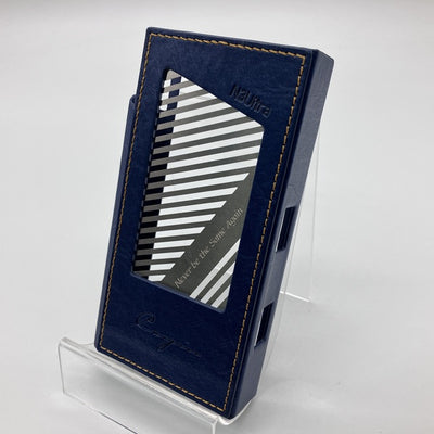 【中古】N3Ultra用純正レザーケース ブルー【秋葉原】