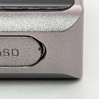 【中古】M0 チタニウムグレー 専用ケース(ブラウン)セット【M0 GY set】【秋葉原】