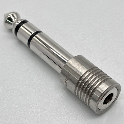 【中古】F63-S(R）【ロジウムメッキ 3.5mm→6.3mm変換プラグ】【秋葉原】