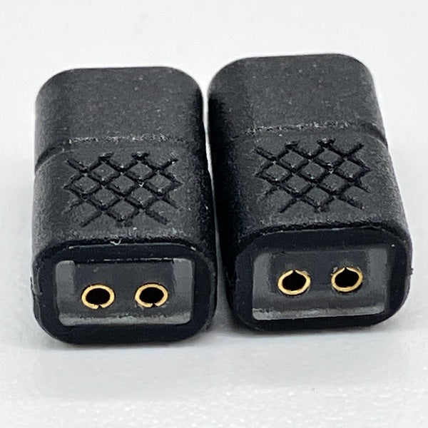 【中古】QDC(オス) to 2pin(メス) 変換アダプター ブラック【秋葉原】