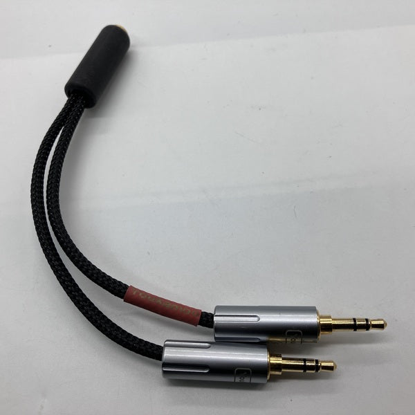 【中古】Youkamoo 4.4mmメス to 3.5mmオス×２変換ケーブル【秋葉原】