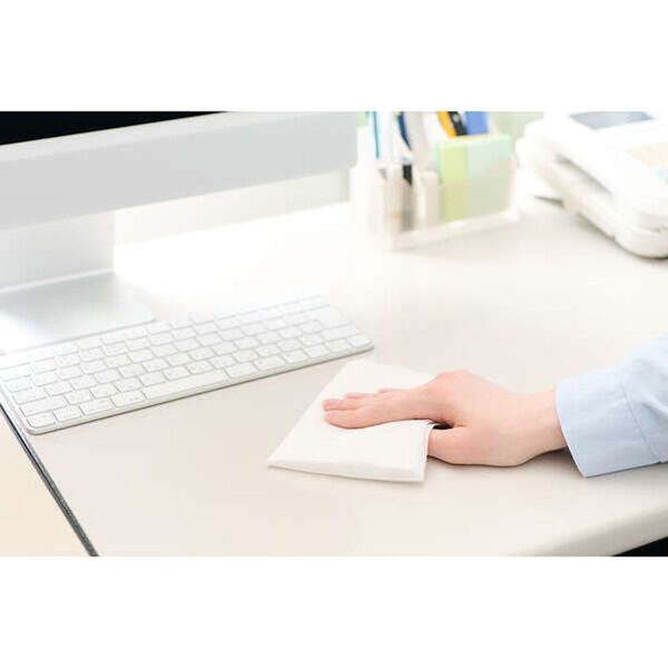 汚れ落としお徳用ウェットクリーニングティッシュ 大判厚手 20枚