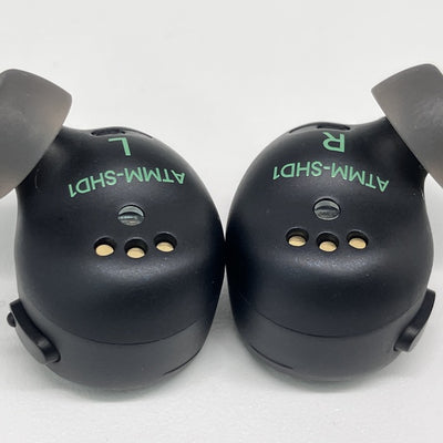 【中古】ヒアリングアシストイヤホン MIMIO ASSIST ONE ブラック 【ATMM-SHD1 BK】【名古屋】