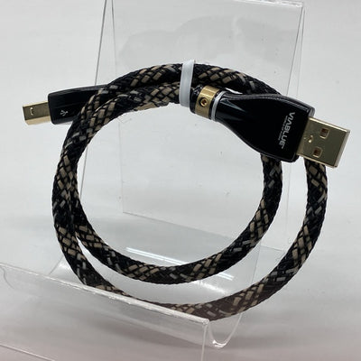 【中古】VIABLUE KR-2 SILVER High-End USBケーブル A/B (50cm)【秋葉原】