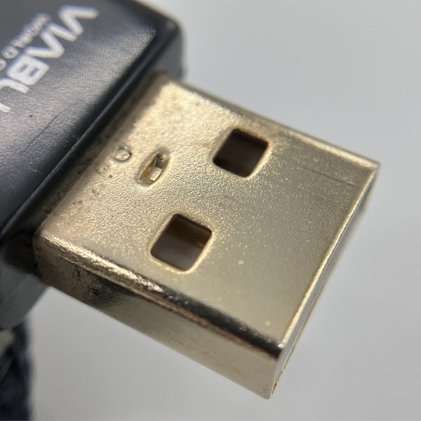 【中古】VIABLUE KR-2 SILVER High-End USBケーブル A/B (50cm)【秋葉原】