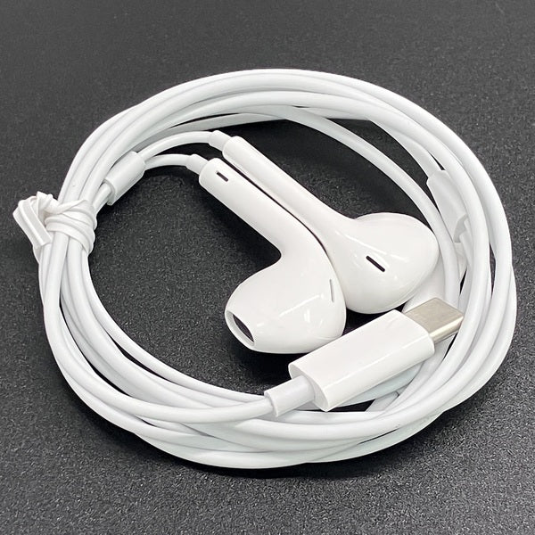 【中古】EarPods（USB-C） インナーイヤー型イヤホン  MTJY3FE/A【日本橋】