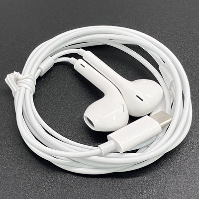 【中古】EarPods（USB-C） インナーイヤー型イヤホン  MTJY3FE/A【日本橋】