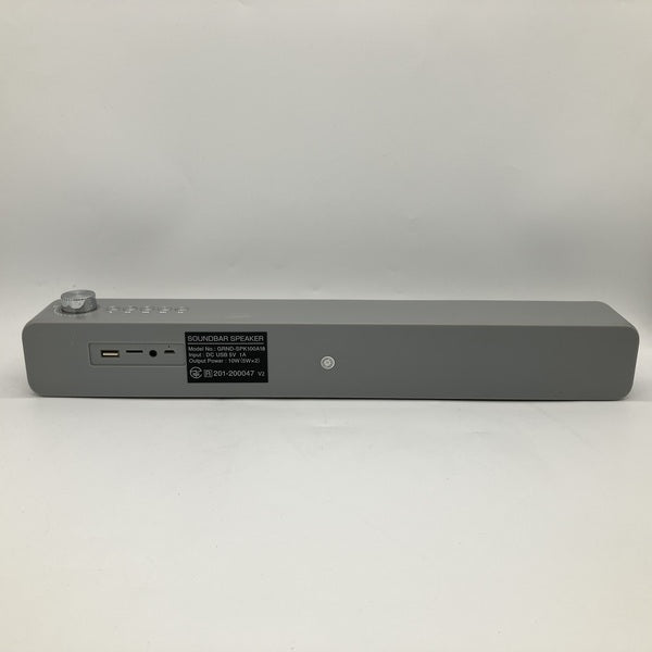 【中古】GEO Bluetoothサウンドバースピーカー（GRND-SPK100A18）【秋葉原】