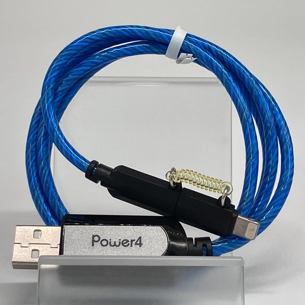 【中古】LD003BLUE (光るUSBケーブル ブルー)【秋葉原】