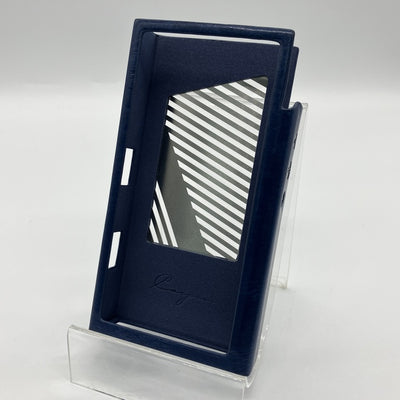 【中古】N3Ultra用純正レザーケース ブルー【秋葉原】