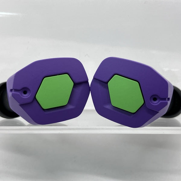 final 【中古】EVA2020×final 完全ワイヤレスイヤホン 初号機モデル