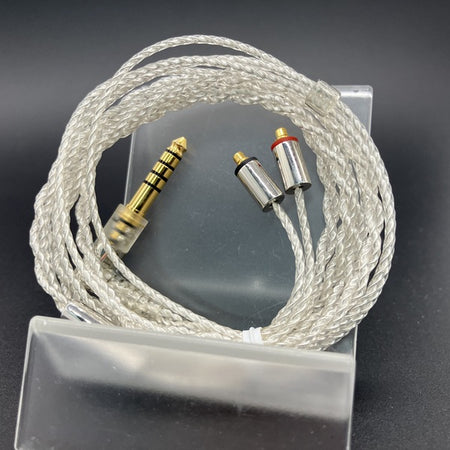 final 【中古】シルバーコートケーブル MMCX 1.2m 4.4mm 5極