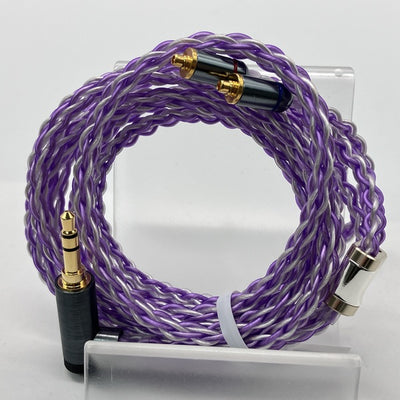 【中古】Wistaria MMCX - Φ3.5㎜3極 6N OFC + Silver coated 6N OFC cable【PRS04-35-mm】【名古屋】