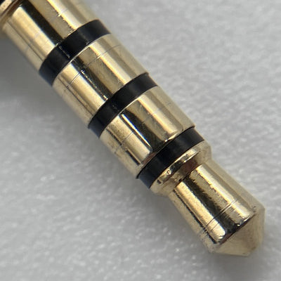 【中古】4.4mm5極バランスメスジャック⇒3.5㎜4極GND分離L字プラグ変換ケーブル【CP-3544P2/CB】【秋葉原】