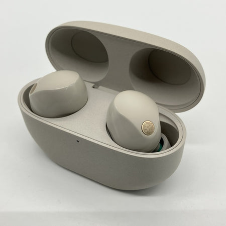 美品　SONY WF-1000XM5 プラチナシルバー SONY ワイヤレスノイズキャンセリングステレオヘッドセット WF-1000XM5