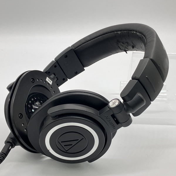 audio-technica 【中古】ATH-M50X ブラック(イヤーパッド欠品)【秋葉原