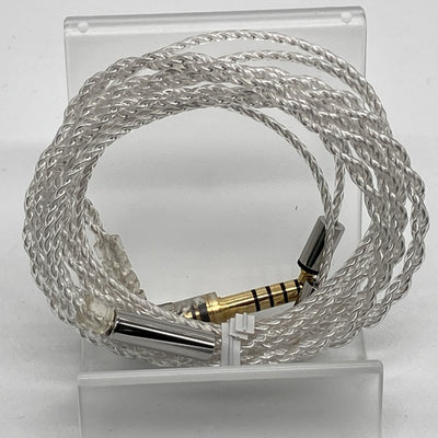 【中古】シルバーコートケーブル MMCX 1.2m 4.4mm 5極バランス 【C106 MS12EZCLEH】【日本橋】