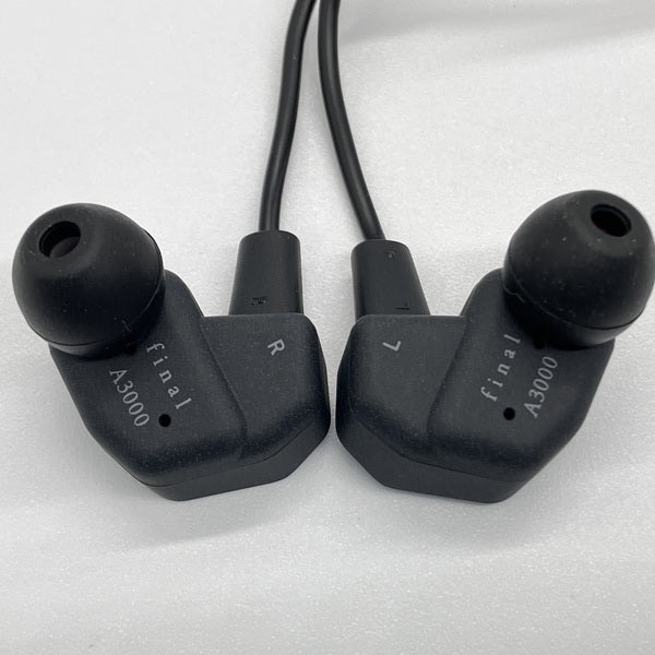 final A3000 FI-A3DPLMB メタルブラック 有線イヤホン Amazon.co.jp