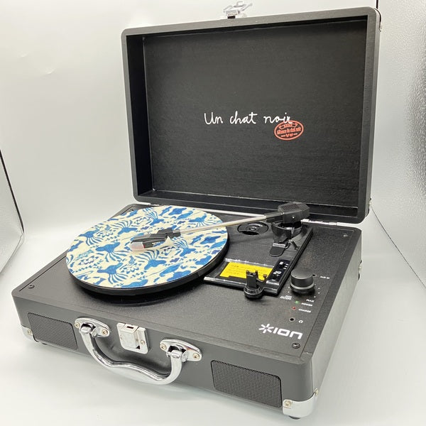 【中古】黒猫同盟ポータブルアナログプレーヤー【秋葉原】