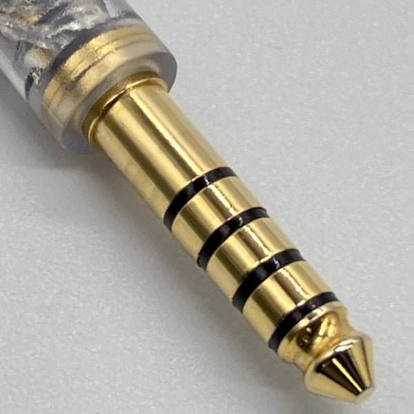 final 【中古】シルバーコートケーブル MMCX 1.2m 4.4mm 5極バランス