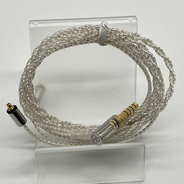 final c106 シルバーコートケーブル mmcx 4.4mm バランス接続 final