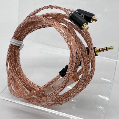 【中古】HC-OFC25K φ2.5mm バランス接続 無酸素銅導体 MMCXケーブル【仙台】