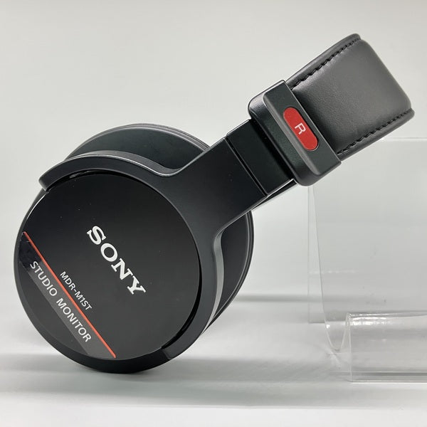 【新品未使用】SONY MDR-M1ST MDR-M1ST SONY Studio Monitor Headphone Black Hi-Res closed over